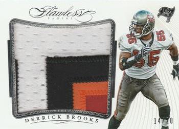 2015 Panini Flawless - Patches #P-DR Derrick Brooks Front