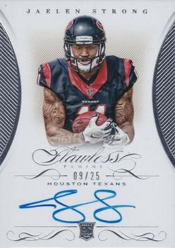 2015 Panini Flawless - Rookie Flawless Signatures #RFS-JS Jaelen Strong Front