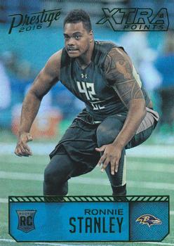 2016 Panini Prestige - Xtra Points Green #268 Ronnie Stanley Front
