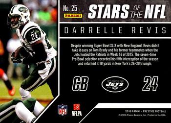 2016 Panini Prestige - Stars of the NFL #25 Darrelle Revis Back