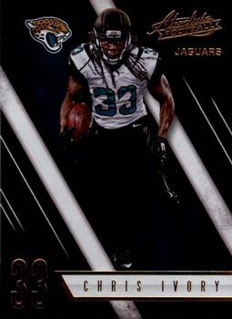 2016 Panini Absolute #5 Chris Ivory Front