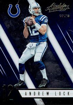 2016 Panini Absolute #8 Andrew Luck Front