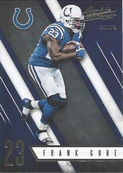 2016 Panini Absolute #9 Frank Gore Front