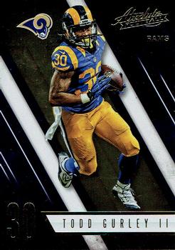 2016 Panini Absolute #84 Todd Gurley II Front