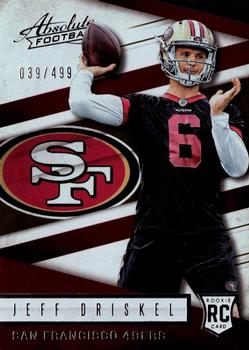 2016 Panini Absolute #154 Jeff Driskel Front