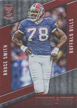 2016 Donruss Elite - Etched in Time Red #ET-BR Bruce Smith Front