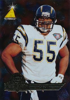 1996 Pinnacle Super Bowl Card Show #14 Junior Seau Front