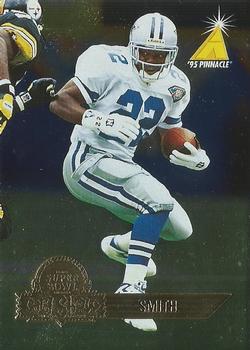 1996 Pinnacle Super Bowl Card Show #15 Emmitt Smith Front