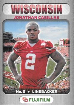 2006 Wisconsin Badgers Program Cards #NNO Jonathan Casillas Front