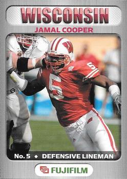 2006 Wisconsin Badgers Program Cards #NNO Jamal Cooper Front