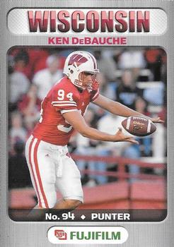 2006 Wisconsin Badgers Program Cards #NNO Ken DeBauche Front