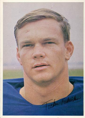 1965 New York Giants Color Picture Pack #NNO Tucker Frederickson Front