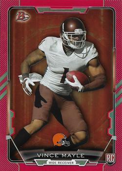 2015 Bowman - Rookies Rainbow Red #82 Vince Mayle Front