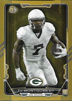 2015 Bowman - Rookies Rainbow Gold #51 Ty Montgomery Front