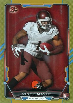 2015 Bowman - Rookies Rainbow Gold #82 Vince Mayle Front