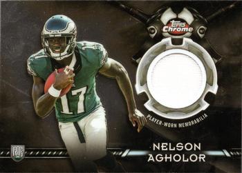 2015 Topps Chrome - Rookie Relics Retail #TCRR-NA Nelson Agholor Front