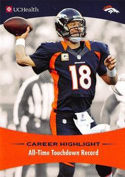 2015 Panini UCHealth Peyton Manning Career Highlights #NNO Peyton Manning Front