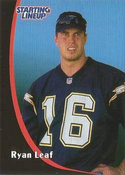 1998 Kenner Starting Lineup Cards Extended Series #556692 Ryan Leaf Front
