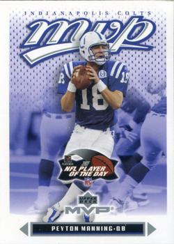 2003 NFL Player of the Day #1 Peyton Manning Front