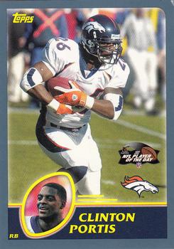 2003 NFL Player of the Day #4 Clinton Portis Front