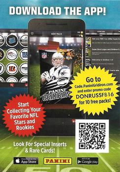 2016 Panini #NNO Download The App Front