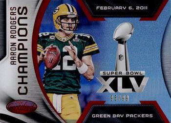2016 Panini Certified - Champions Mirror Red #11 Aaron Rodgers Front
