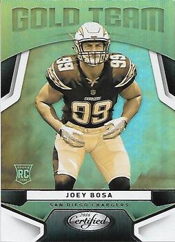 2016 Panini Certified - Gold Team #11 Joey Bosa Front