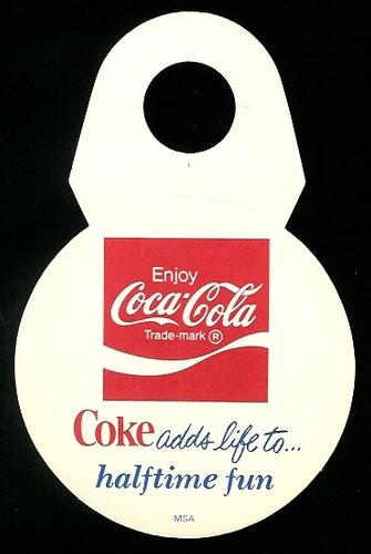 1976 Coca-Cola Chicago Bears Discs #14 Walter Payton Back