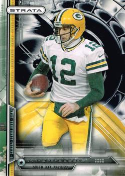 2014 Topps Strata - Black #39 Aaron Rodgers Front