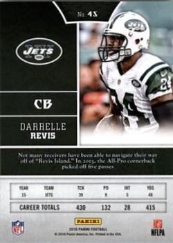 2016 Panini - Chainmail Armor #45 Darrelle Revis Back