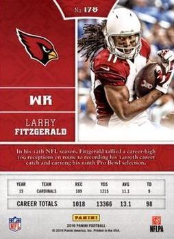 2016 Panini - Chainmail Armor #178 Larry Fitzgerald Back