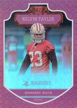 2016 Panini - Shining Armor Rainbow Foil #245 Kelvin Taylor Front