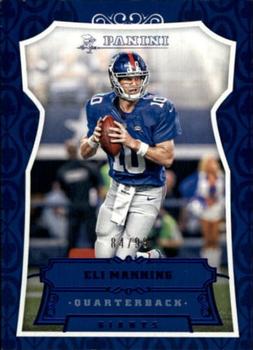 2016 Panini - Blue #94 Eli Manning Front