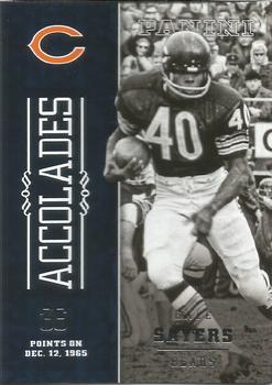 2016 Panini - Accolades #3 Gale Sayers Front