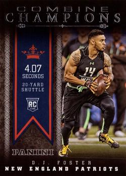 2016 Panini - Combine Champions #3 D.J. Foster Front
