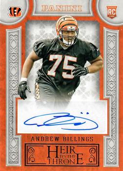 2016 Panini - Heir to the Throne Signatures #HT-AB Andrew Billings Front