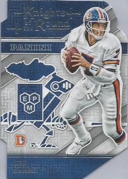 2016 Panini - Knights of the Round Die Cuts #5 John Elway Front