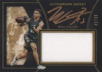 2016 Panini Black Gold Collegiate - Autograph Jersey #81 Will Fuller Front