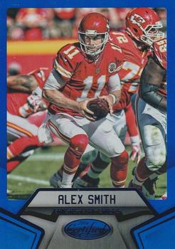 2016 Panini Certified - Mirror Blue #35 Alex Smith Front