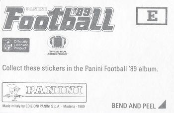 1989 Panini Stickers - Super Bowls #E Super Bowl VI Back