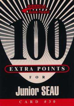 1997 Action Packed - Extra Points 100 #30 Junior Seau Front