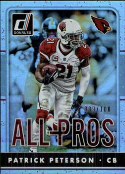 2016 Donruss - All-Pros Holo #16 Patrick Peterson Front