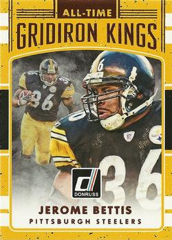 2016 Donruss - All-Time Gridiron Kings #7 Jerome Bettis Front