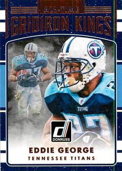 2016 Donruss - All-Time Gridiron Kings #14 Eddie George Front