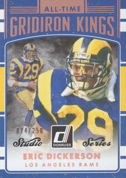 2016 Donruss - All-Time Gridiron Kings Studio #30 Eric Dickerson Front