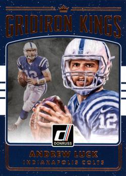 2016 Donruss - Gridiron Kings #9 Andrew Luck Front