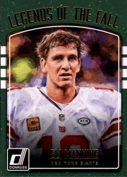 2016 Donruss - Legends of the Fall #3 Eli Manning Front