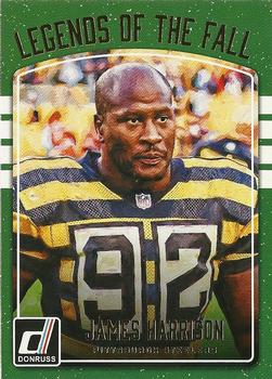 2016 Donruss - Legends of the Fall #11 James Harrison Front