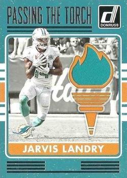 2016 Donruss - Passing the Torch Jersey #16 DeVante Parker / Jarvis Landry Front