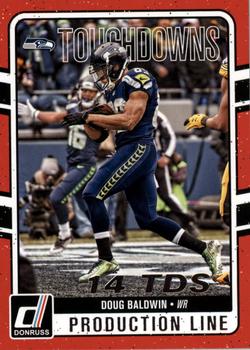 2016 Donruss - Production Line Touchdowns #5 Doug Baldwin Front